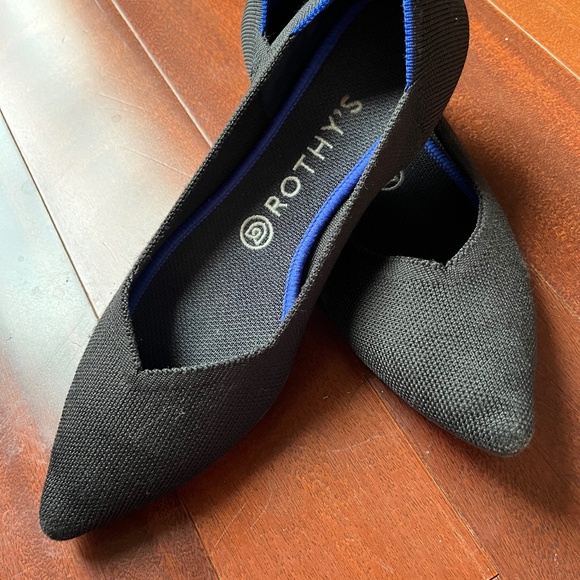 Rothy's black size 9 (size 8) - Picture 1 of 3